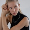 Колье из серебра с подвеской